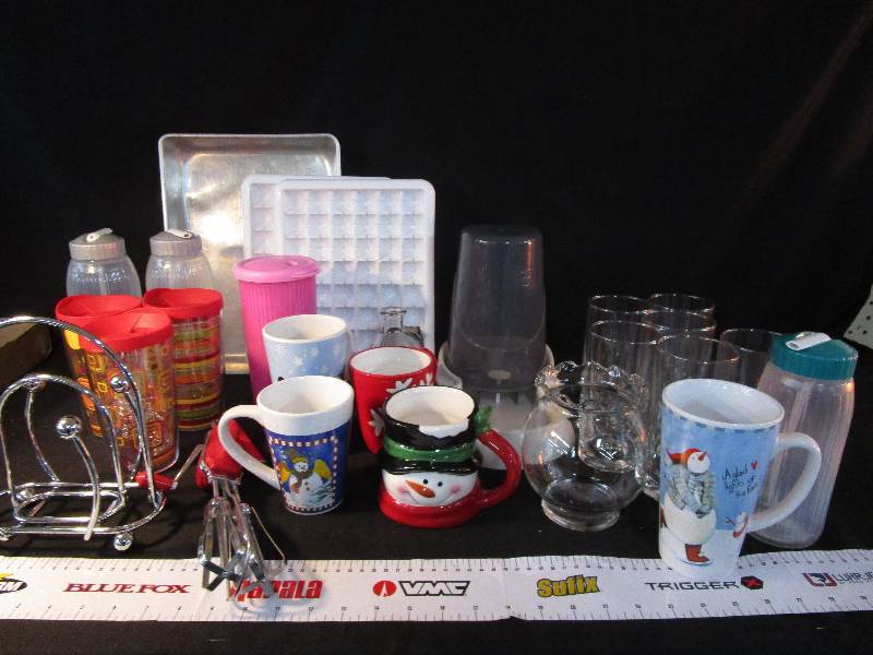 Baking, Glasses, Containers, Misc Box