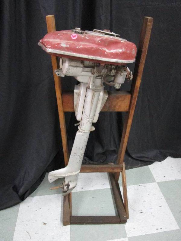 Vintage Trolling Motor and Stand Non Running