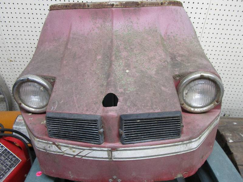 Vintage Snowmobile Hood