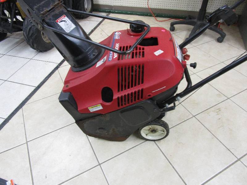 Honda HS 520 4 Stroke Engine and Electric Start  Snowblower Hasn�t run in awhile