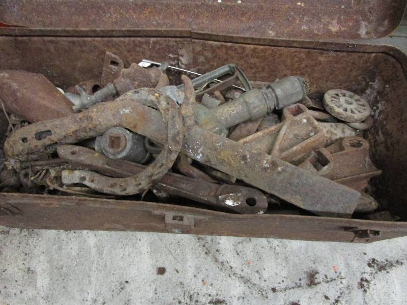 Rusty Toolbox Full of Goodies