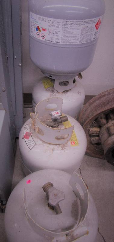 4 -20 pound Propane Tanks