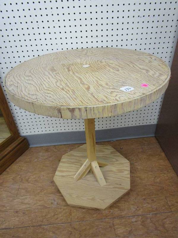 Wood Table - 22 R, 25 H