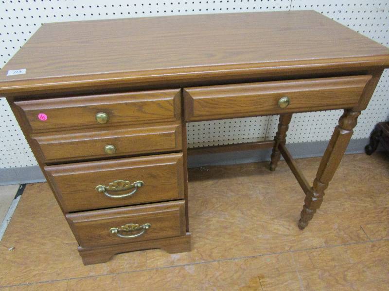Wood Desk - 30.5 H, 37x18 W