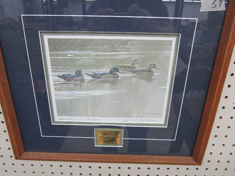 Arkansas1987  Duck Stamp Picture - 170600 - 18 W x 16 H