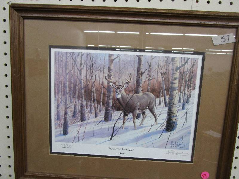 Deer Picture - Headin For The Swamp by Les C. Kouba - 5102000