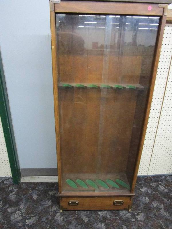 Gun Cabinet - 62 H, 24.75 x 10 W