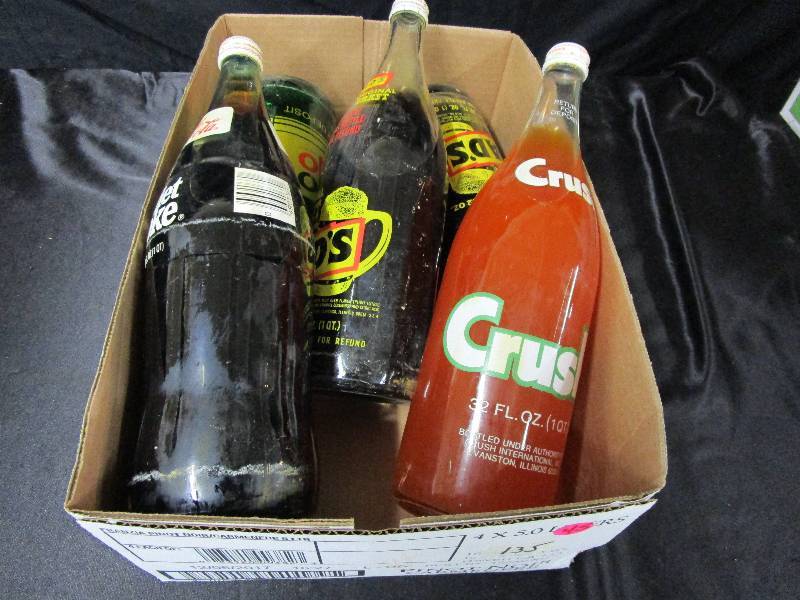 Old Pop Bottles Full