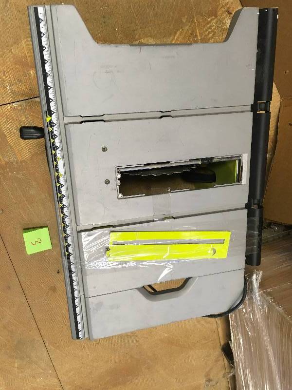 Ryobi 10 in. Table Saw used in working condition