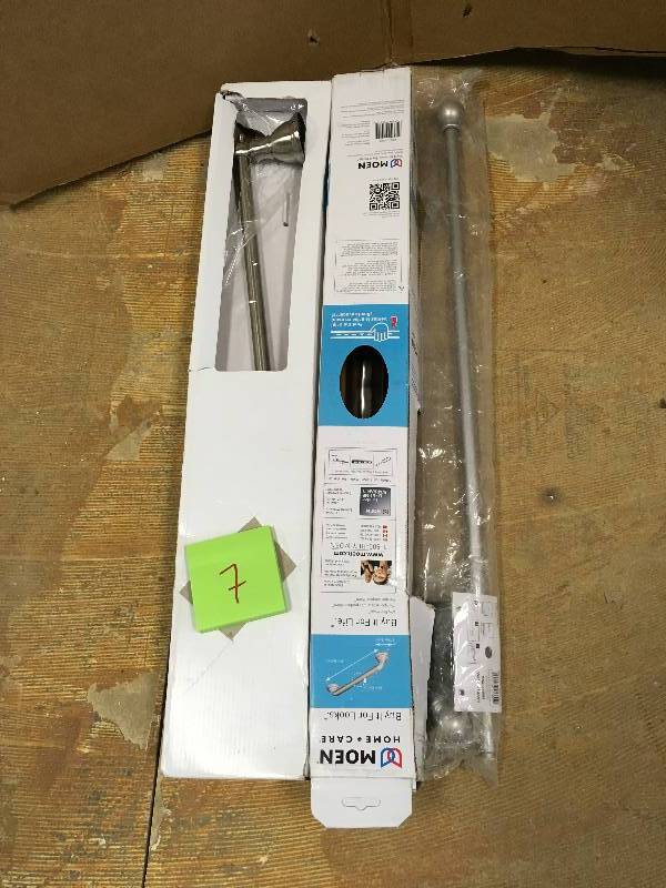 Lot Assorted Bathroom Grab Bars and Towel Rods not used
