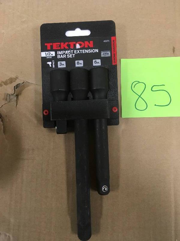 Tekton 12 in. Drive Impact Extension Kit not used