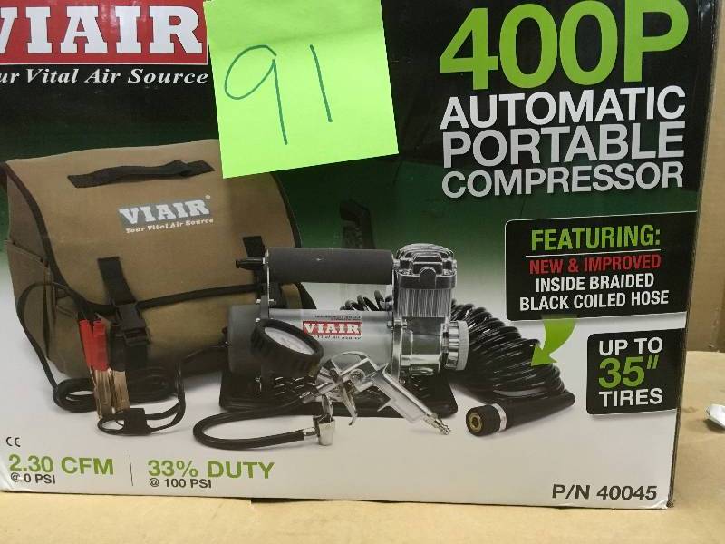 Viair 400P- Automatic Function Portable Compressor not used