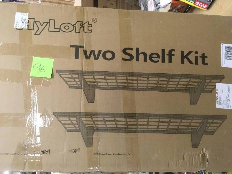 HyLoft 48 X 24 - inch Wall Shelves not used