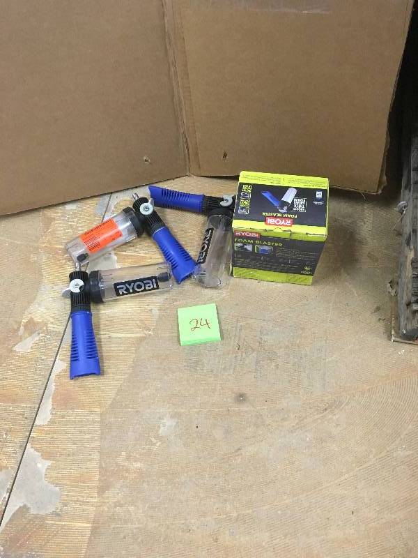 Ryobi Foam Blaster - Lot of 4