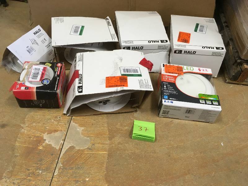 Lot of Assorted Lighting Suppies