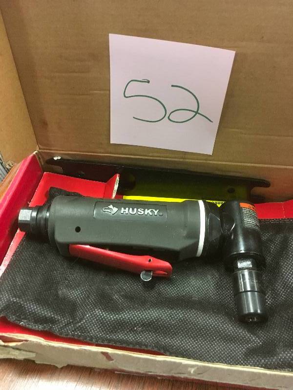 lot 52 image: Husky 14 in. Angle Grinder used