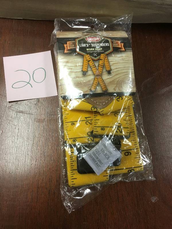 lot 20 image: Pull R Holding Co LLC- Yard Stick Lairs Suspenders