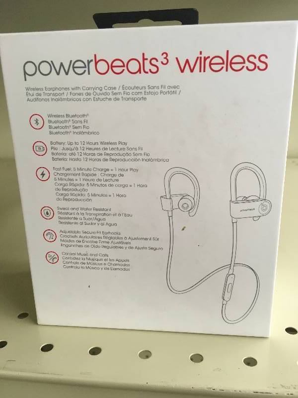 BEATS POWERBEATS WIRELESS, MSRP $129.99