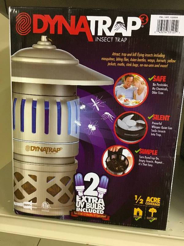 DYNATRAP INSECT TRAP FY17, MSRP $69.99