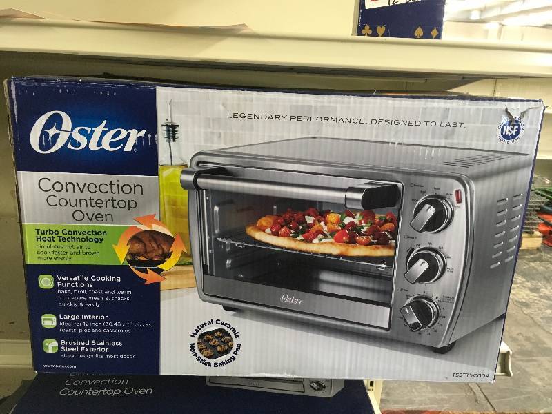 OSTER COUNTERTOP OVEN, MSRP $49.99