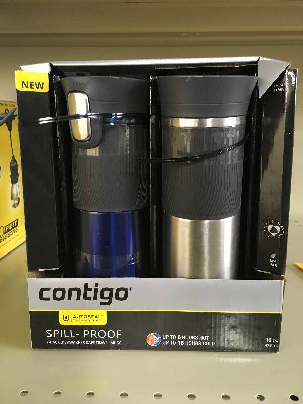 CONTIGO THERMAL MUGS, MSRP $18.99