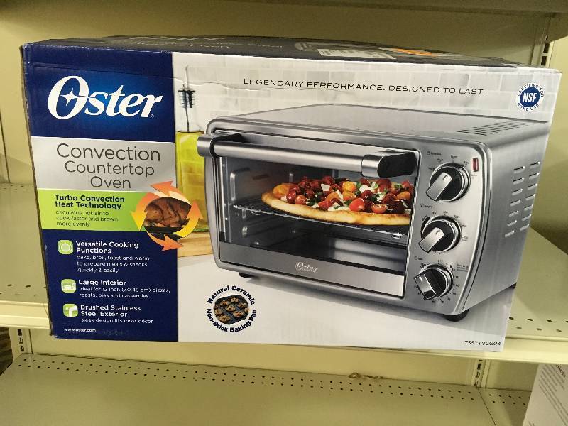 OSTER COUNTERTOP OVEN, MSRP $49.99