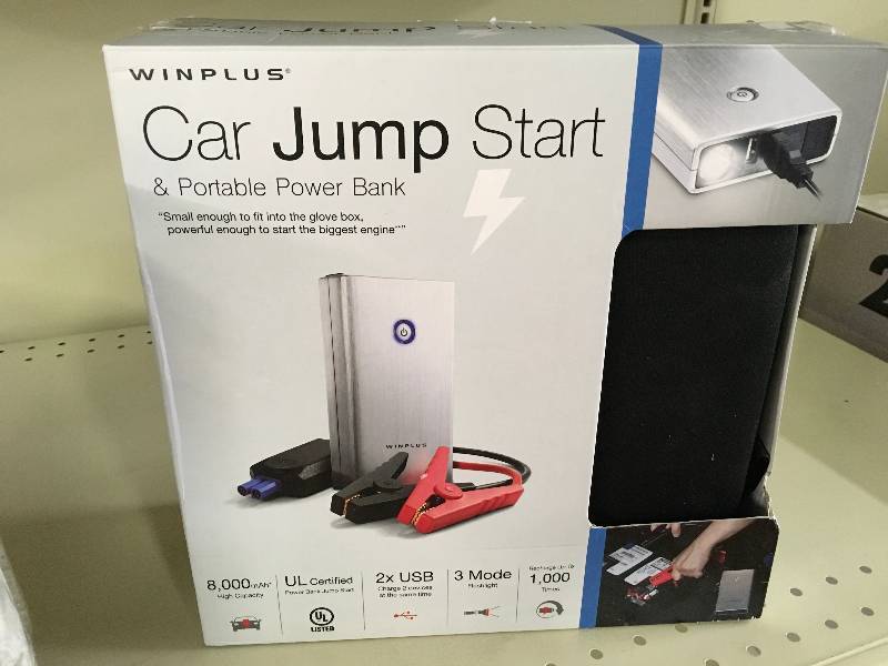 LITHIUM JUMP STARTER, MSRP $59.99