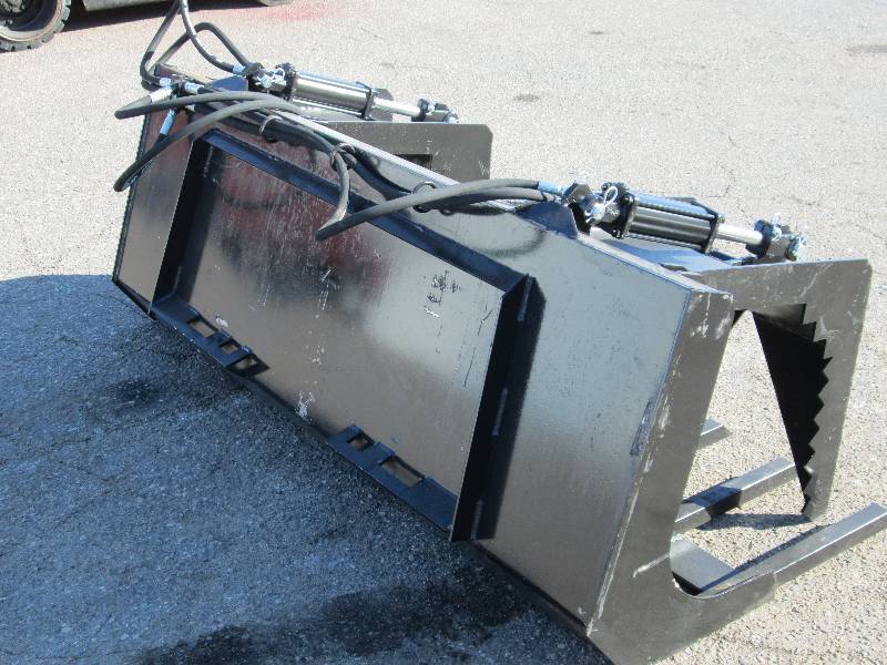 Brand New 6 Skid Steer Double Grapple - Bucket