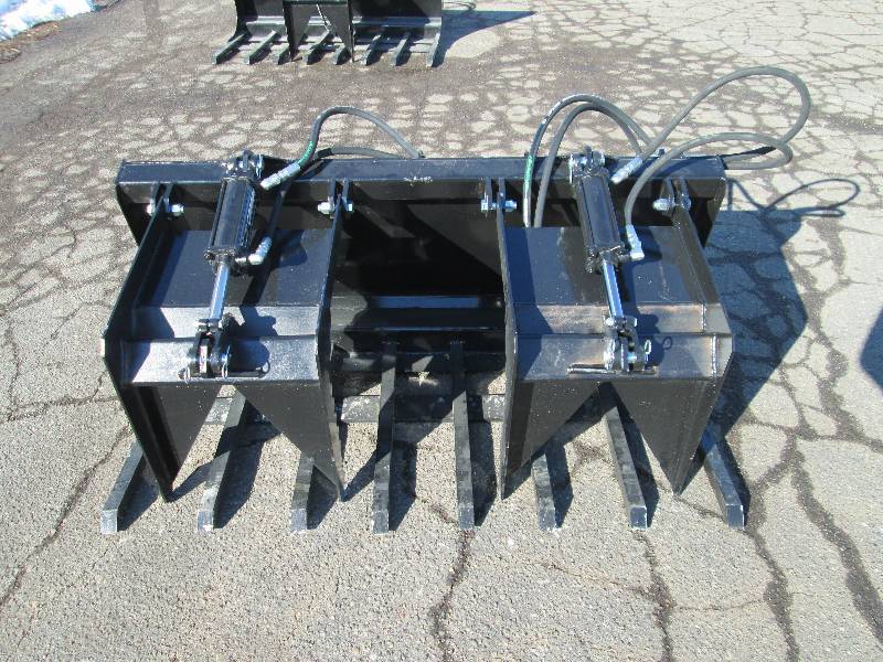 Brand New 5 Skid Steer Double Grapple - Bucket