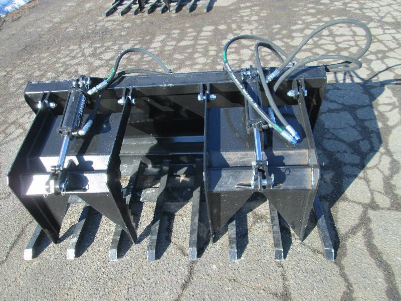 Brand New 5 Skid Steer Double Grapple - Bucket