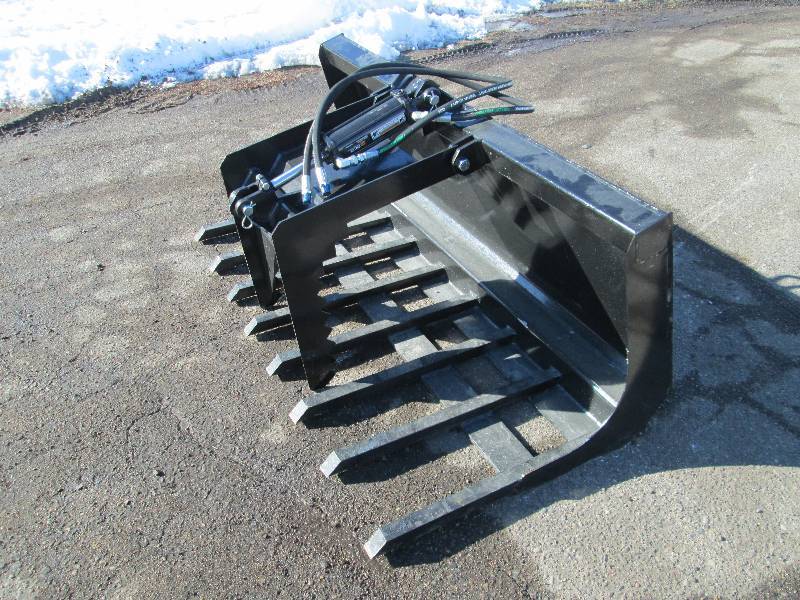 Brand New 5 Skid Steer Single Grapple - Bucket
