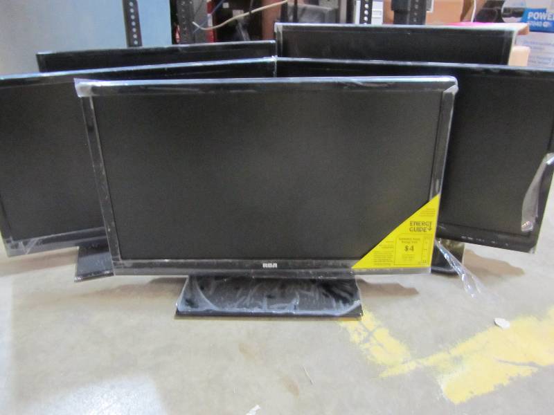 lot 8 image: RCA LED20G30RQ 20 720p 60Hz Class LED HDTV (x5)