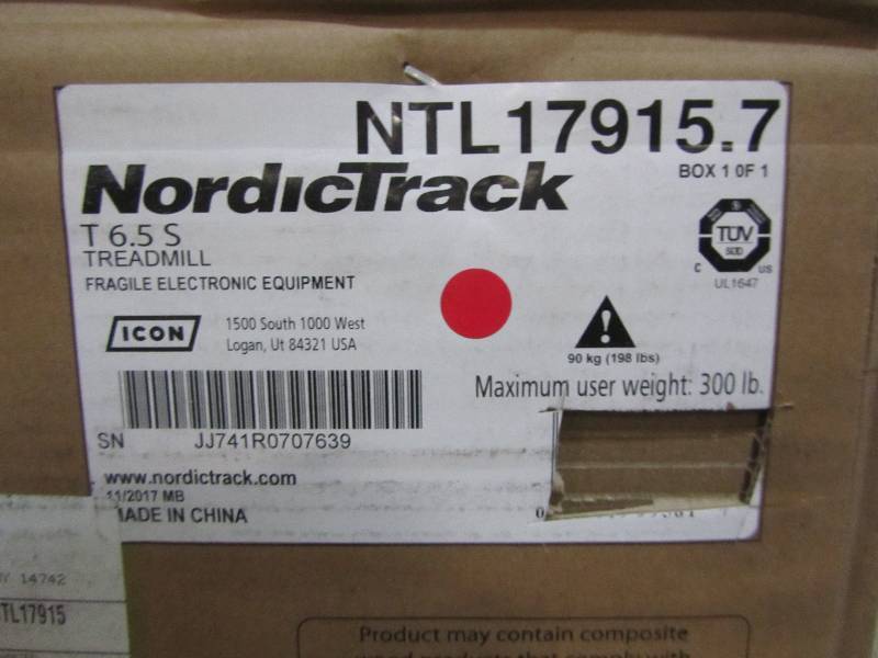 lot 77 image: NordicTrack T 6.5 S Treadmill