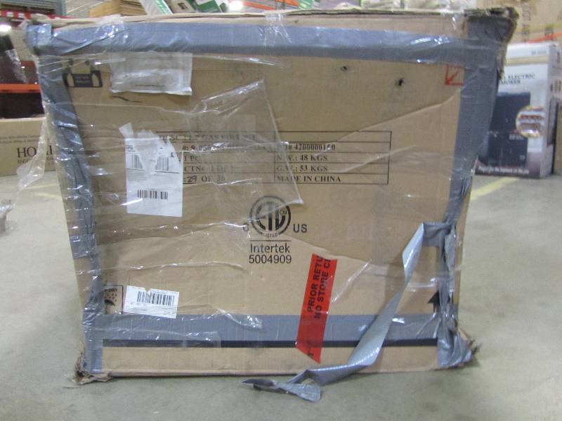 lot 88 image: Crawford & Burke Guanacaste 29.9 in. Square MGO Gas Outdoor Fire Pit in Gray