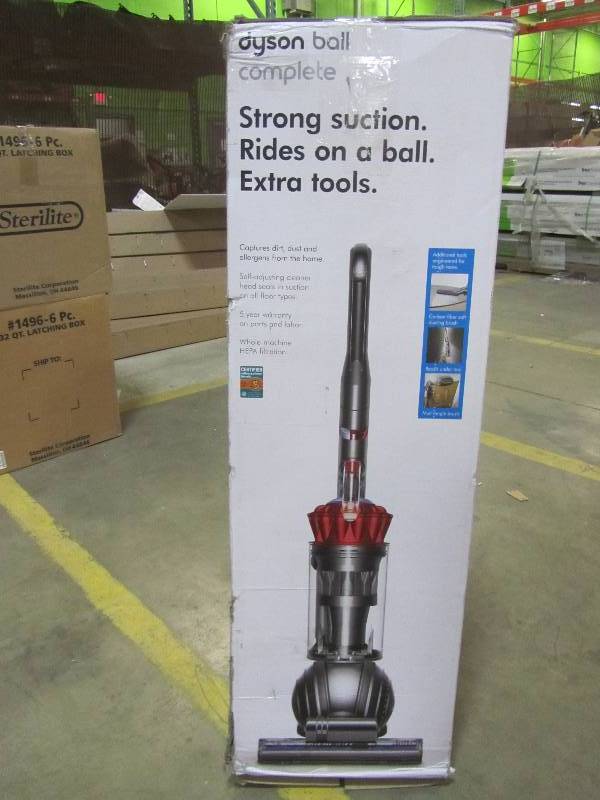lot 144 image: Dyson Ball Complete Upright Vacuum with Extra Tools