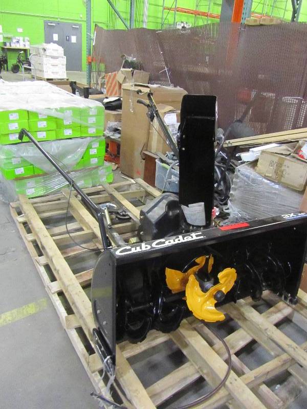 lot 149 image: Cub Cadet 42 in. 3-Stage Snow Blower Attachment