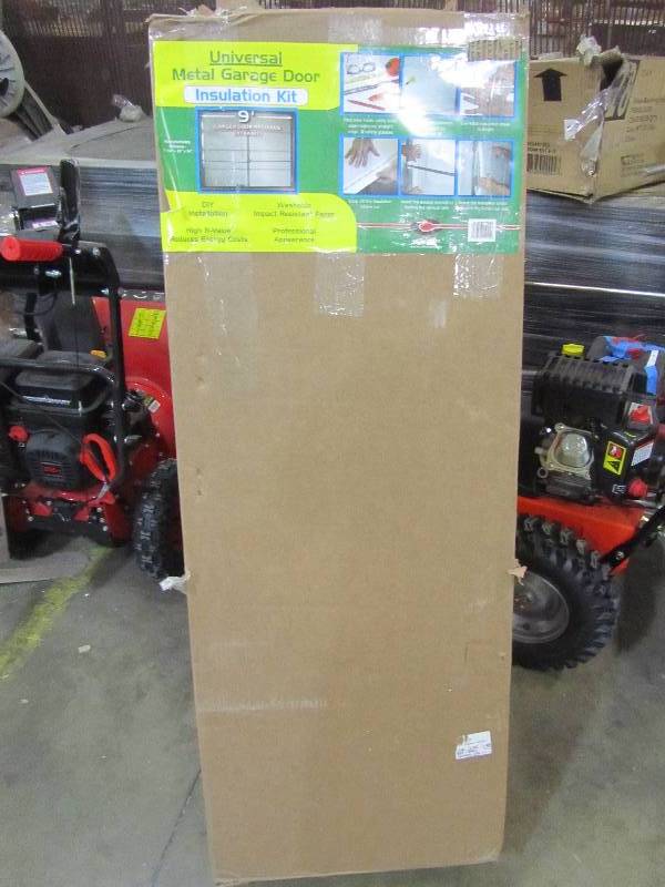 lot 167 image: Garage Door Insulation Kit (8-Pieces)