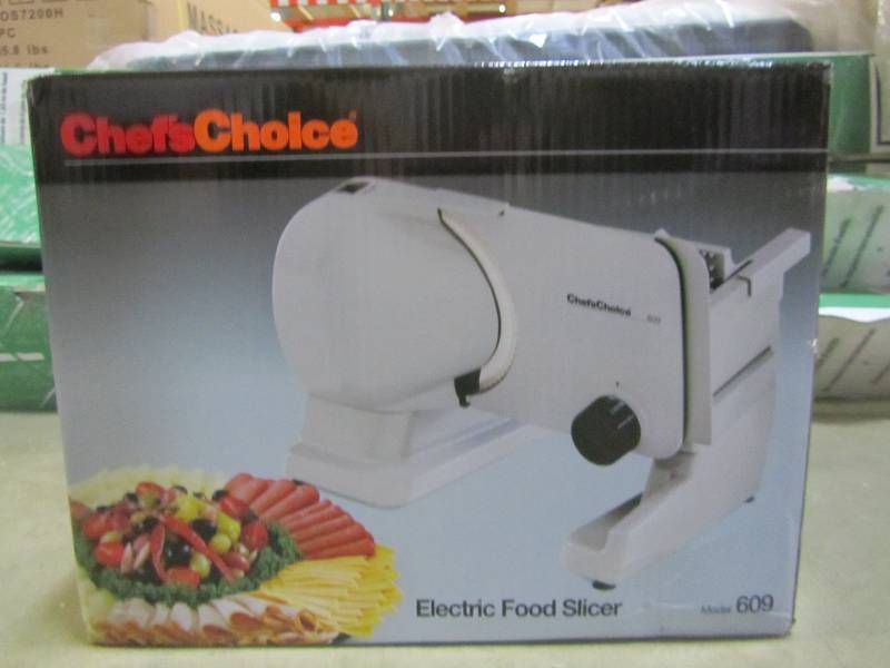 lot 196 image: ChefsChoice Premium Electric Food Slicer