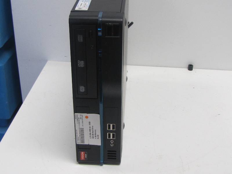 lot 2 image: Voyager teir one Desk top computer AMD A4-3400 2.7GHz 500GB Hard drive 4GB Ram