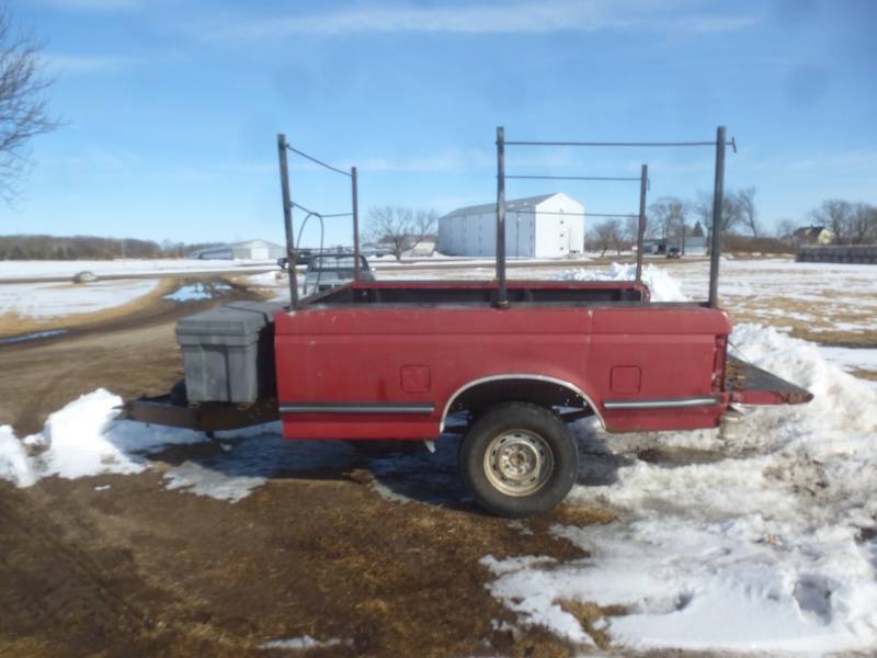 Truck box Farm Trailer