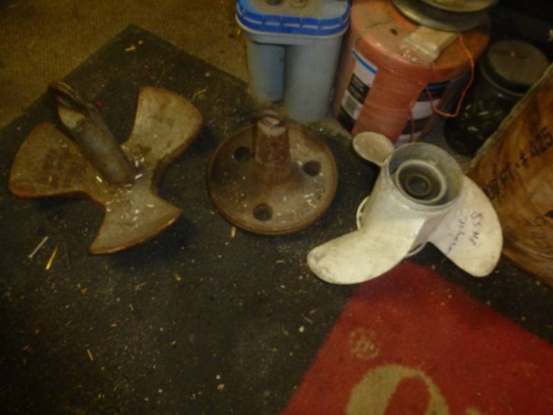Boat Achors & Prop