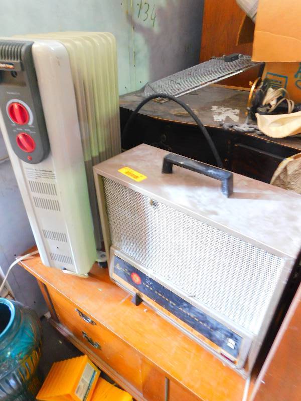 lot 81 image: TWO SPACE HEATERS