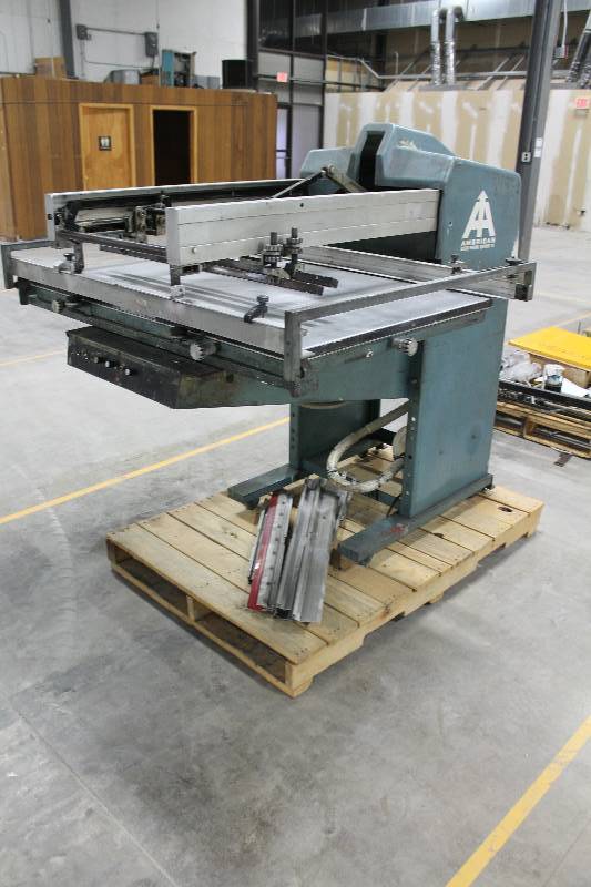 lot 2 image: American Screen Printer