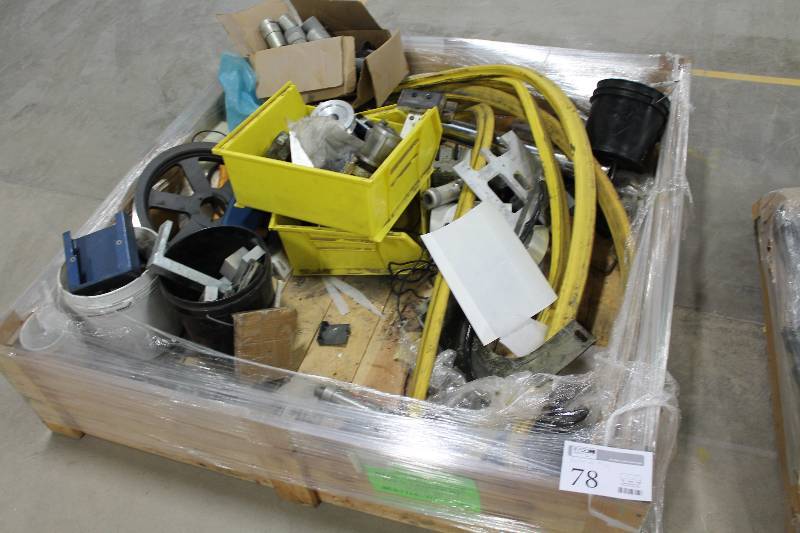 lot 78 image: Pulleys, Hardware, And More