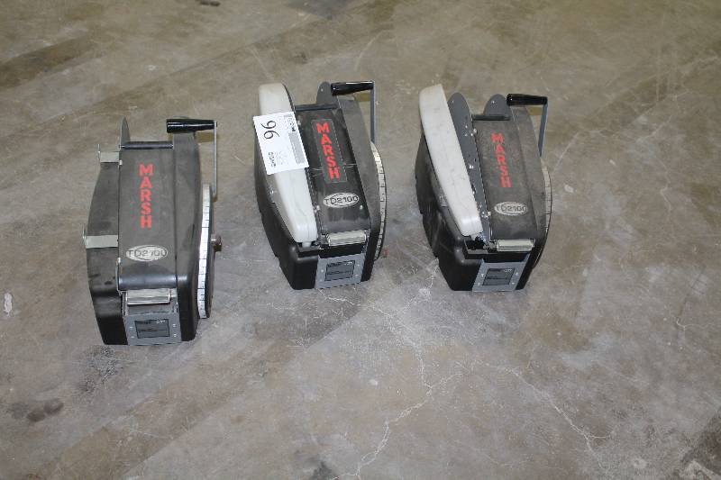 lot 96 image: Lot of (3) Marsh TD2100 Tapers