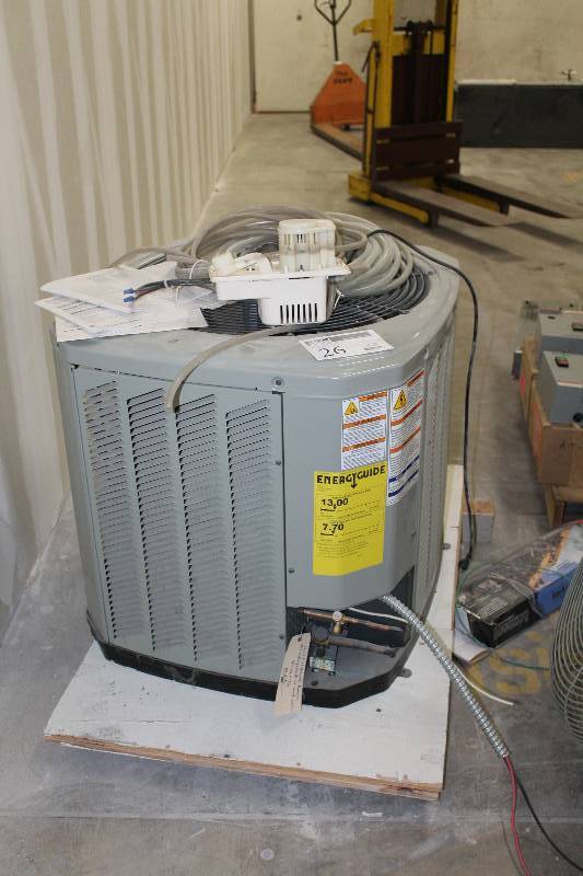 lot 26 image: 2012 Trane Heat Pump AC Unit