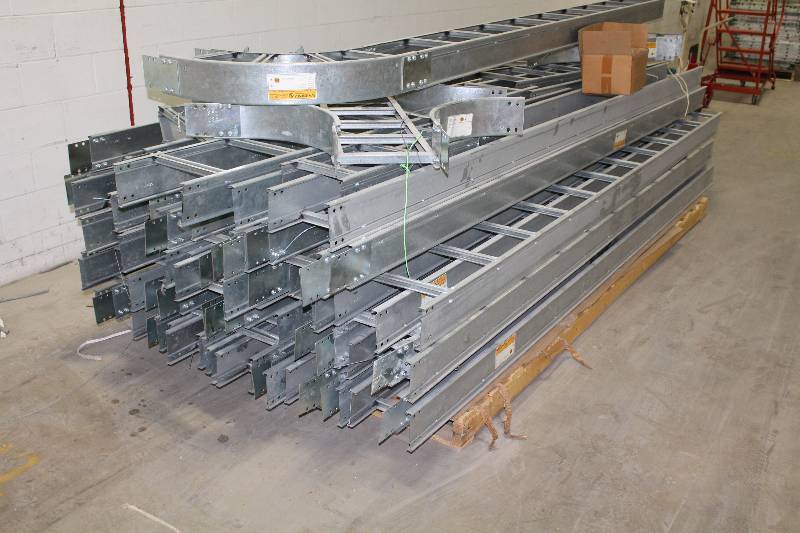 lot 108 image: B-Line Systems Cable Tray Conveyor System