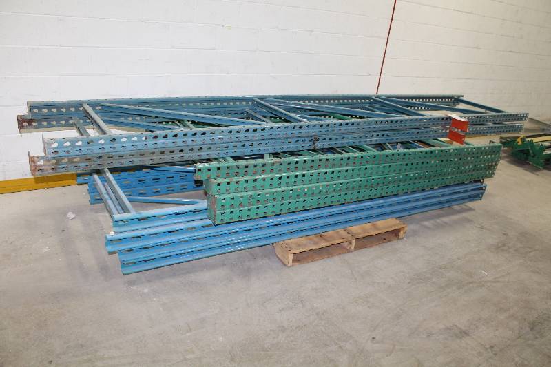lot 143 image: Lot of (10) Pallet Racking Uprights