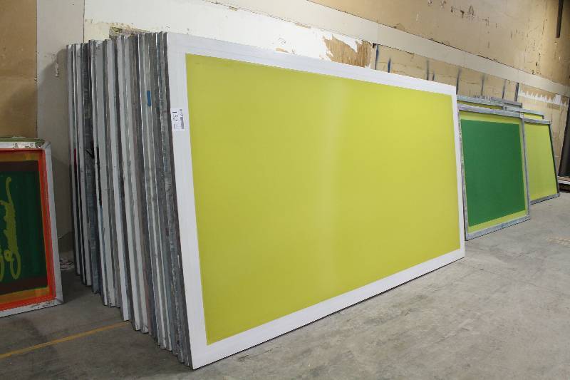 lot 152 image: Lot of (37) Screen Printing Frames