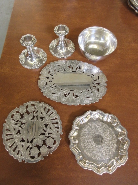 WALLACE SILVER BAROQUE PATTERN AND OTHERS
